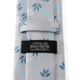 Star Wars Darth Vader Gray Floral Tie