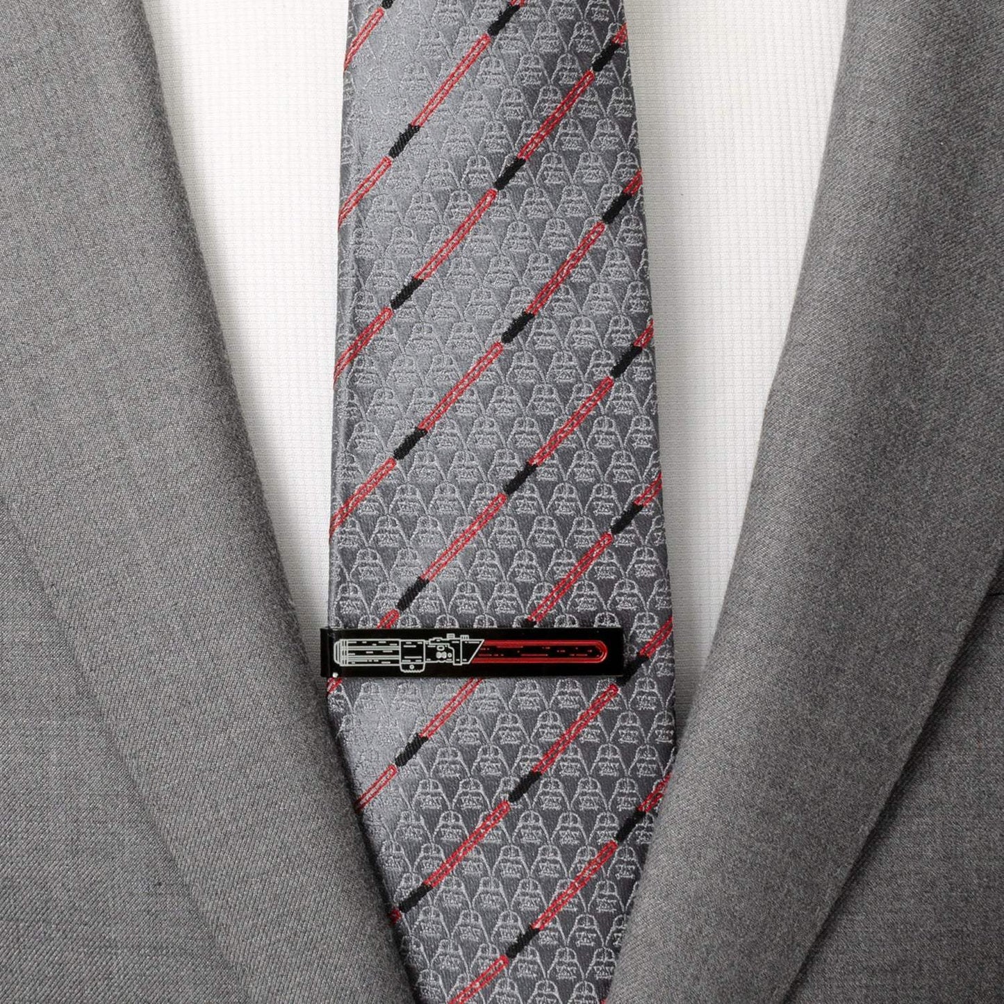 Star Wars Darth Vader LIGHTSABER Hidden Message Tie Bar - Cufflinks.com - Flyclothing LLC