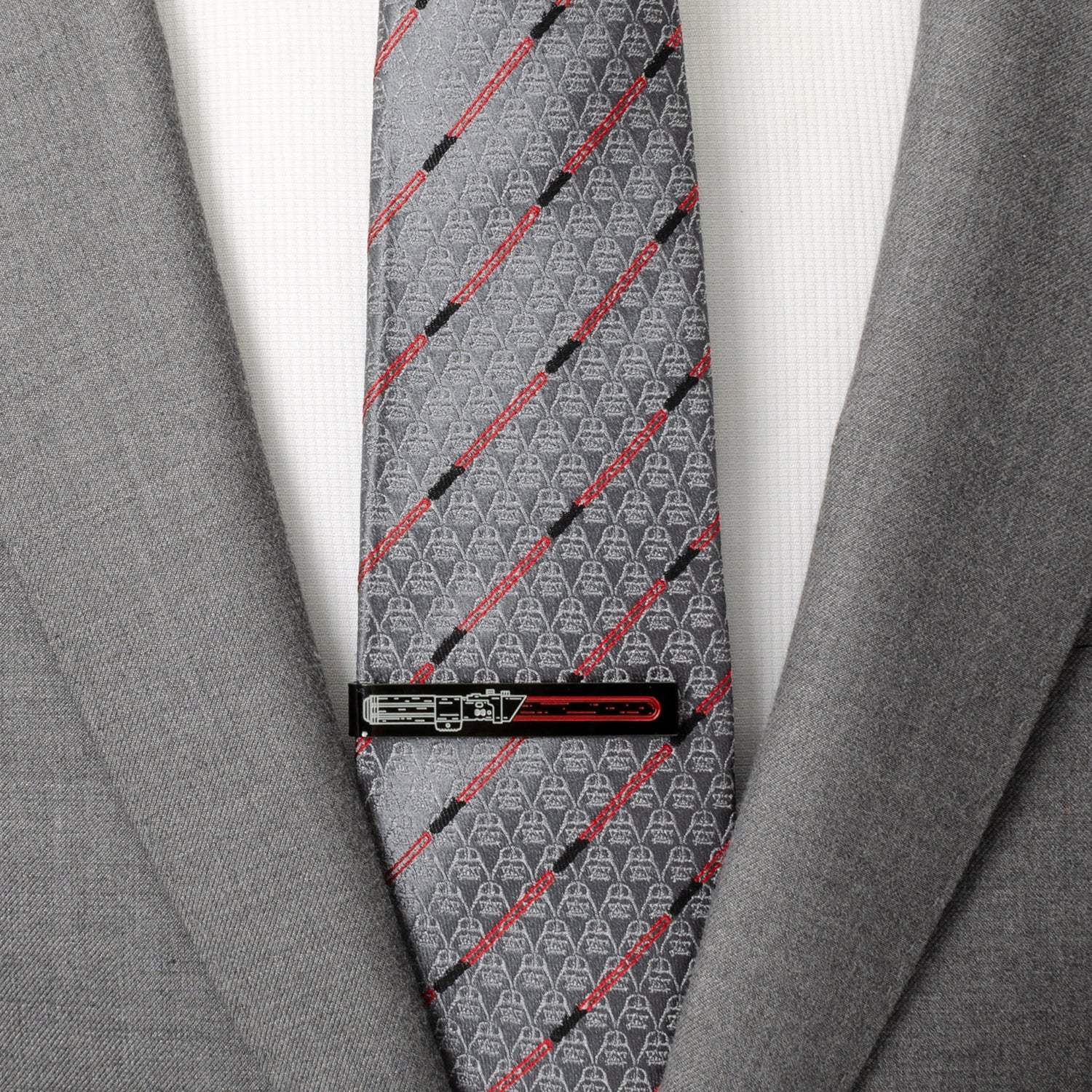 Star Wars Darth Vader LIGHTSABER Hidden Message Tie Bar - Cufflinks.com - Flyclothing LLC