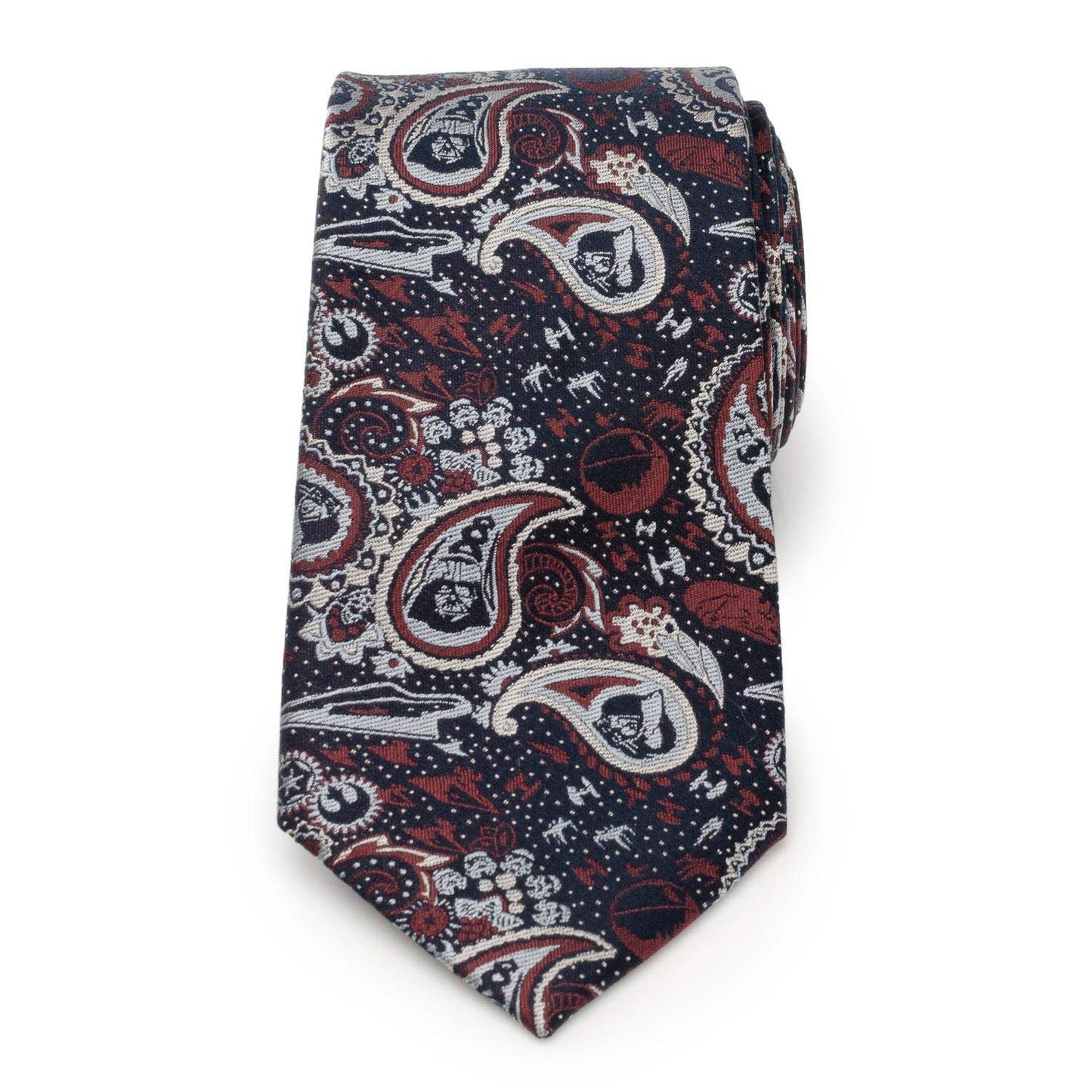 Star Wars Darth Vader Navy Multicolored Paisley Tie - Cufflinks.com - Flyclothing LLC