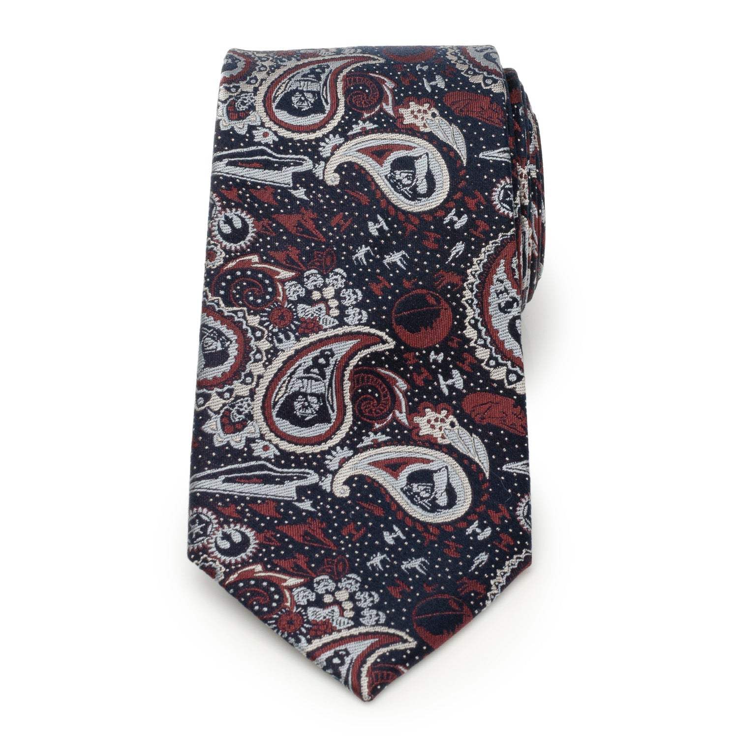 Star Wars Darth Vader Navy Multicolored Paisley Tie - Cufflinks.com - Flyclothing LLC