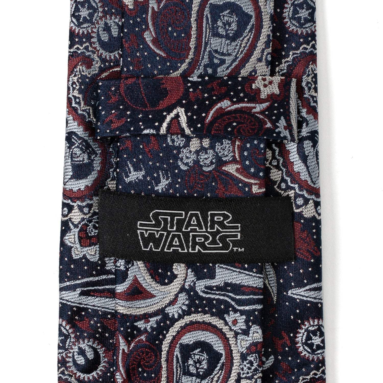 Star Wars Darth Vader Navy Multicolored Paisley Tie - Cufflinks.com - Flyclothing LLC