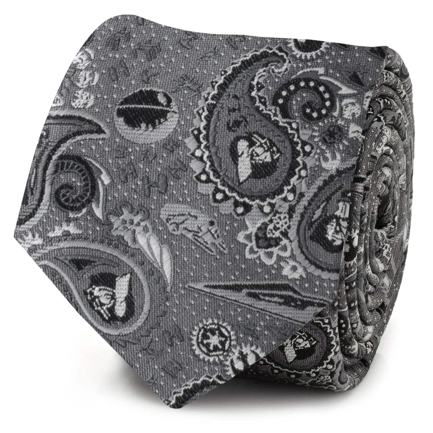 Star Wars Darth Vader Gray Paisley Tie - Cufflinks.com - Flyclothing LLC