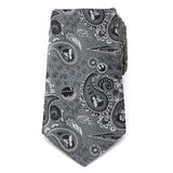 Star Wars Darth Vader Gray Paisley Tie