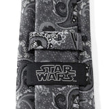 Star Wars Darth Vader Gray Paisley Tie - Cufflinks.com - Flyclothing LLC