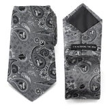 Star Wars Darth Vader Gray Paisley Tie