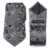 Star Wars Darth Vader Gray Paisley Tie - Cufflinks.com - Flyclothing LLC