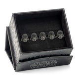 Star Wars Darth Vader Crystal 3D 5-Studs - Cufflinks.com - Flyclothing LLC