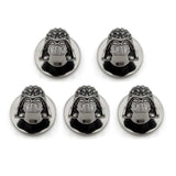 Star Wars Darth Vader Crystal 3D 5-Studs - Cufflinks.com - Flyclothing LLC