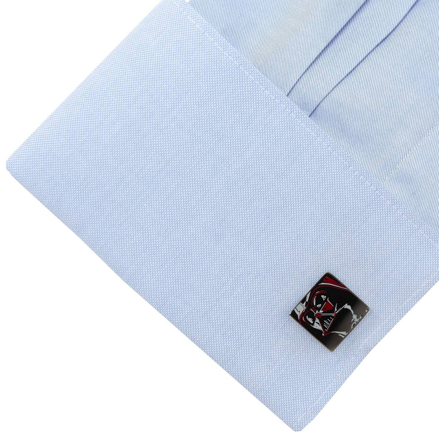 Star Wars Darth Vader Painted Gunmetal Cufflinks - Cufflinks.com - Flyclothing LLC