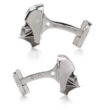 Star Wars Darth Vader Sterling Silver 3D Cufflinks - Cufflinks.com - Flyclothing LLC