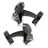 Star Wars Darth Vader Satin Black 3DCufflinks - Cufflinks.com - Flyclothing LLC