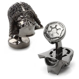 Star Wars Darth Vader Crystal 3D Cufflinks - Cufflinks.com - Flyclothing LLC
