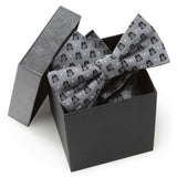 Star Wars Darth Vader Gray Polka Dot Bow Tie and Pocket Square Gift Set - Cufflinks.com - Flyclothing LLC