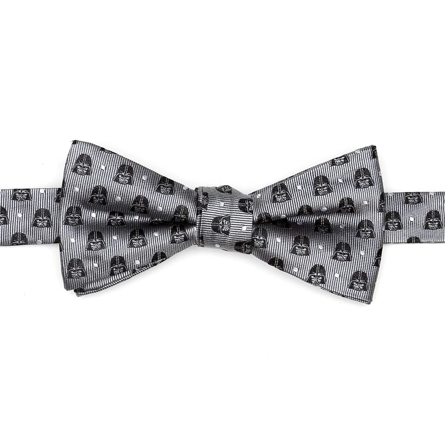 Star Wars Darth Vader Gray Polka Dot Bow Tie and Pocket Square Gift Set - Cufflinks.com - Flyclothing LLC