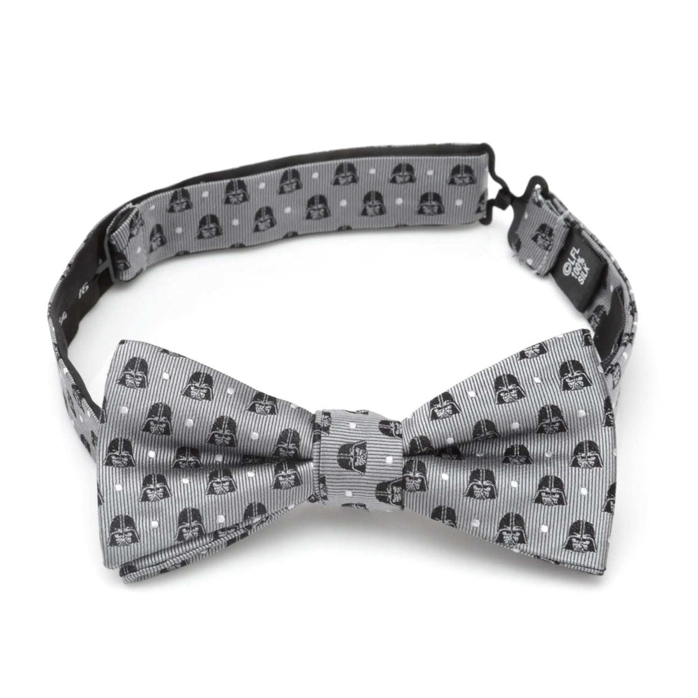 Star Wars Darth Vader Gray Polka Dot Bow Tie and Pocket Square Gift Set - Cufflinks.com - Flyclothing LLC
