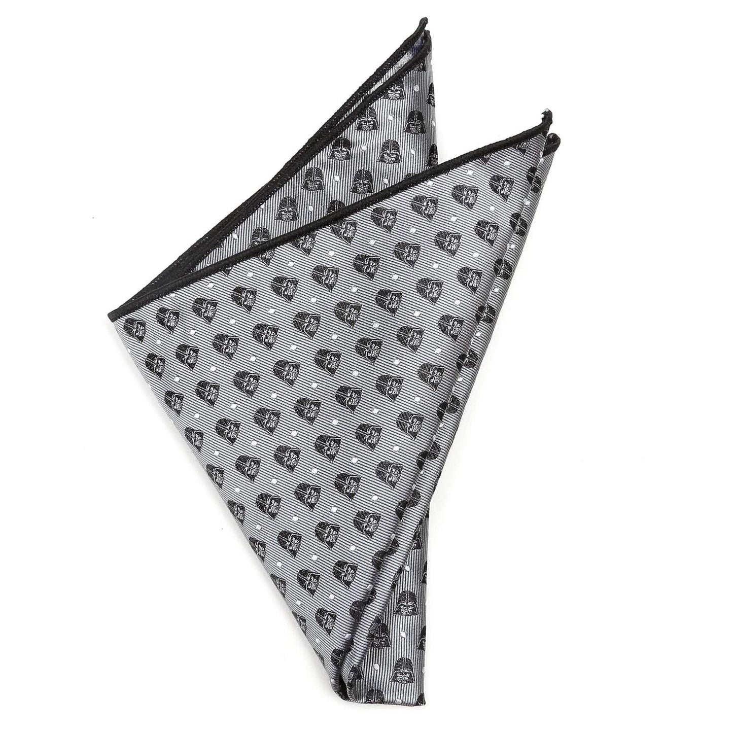 Star Wars Darth Vader Gray Polka Dot Bow Tie and Pocket Square Gift Set - Cufflinks.com - Flyclothing LLC
