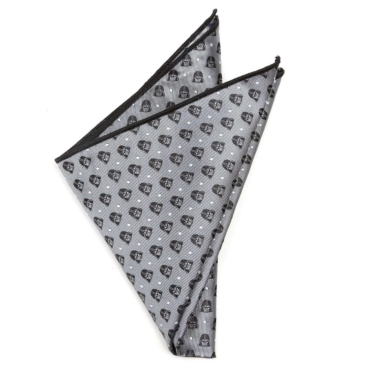 Star Wars Darth Vader Gray Polka Dot Bow Tie and Pocket Square Gift Set - Cufflinks.com - Flyclothing LLC