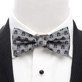 Star Wars Darth Vader Gray Polka Dot Bow Tie - Cufflinks.com - Flyclothing LLC