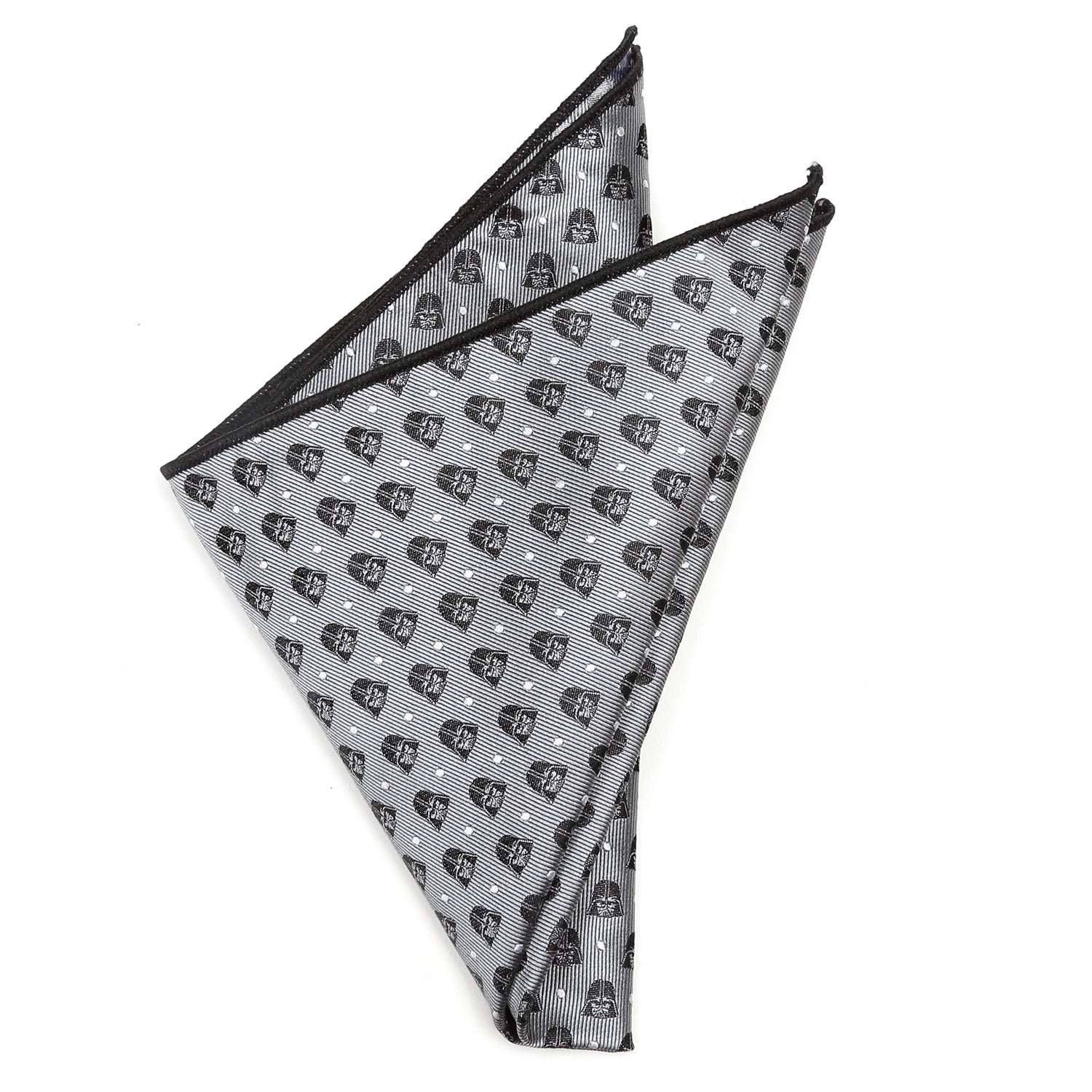 Star Wars Darth Vader Gray Polka Dot Pocket Square - Cufflinks.com - Flyclothing LLC