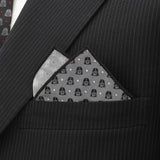 Star Wars Darth Vader Gray Polka Dot Pocket Square - Cufflinks.com - Flyclothing LLC