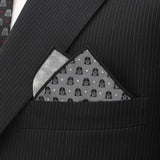 Star Wars Darth Vader Gray Polka Dot Pocket Square - Cufflinks.com - Flyclothing LLC