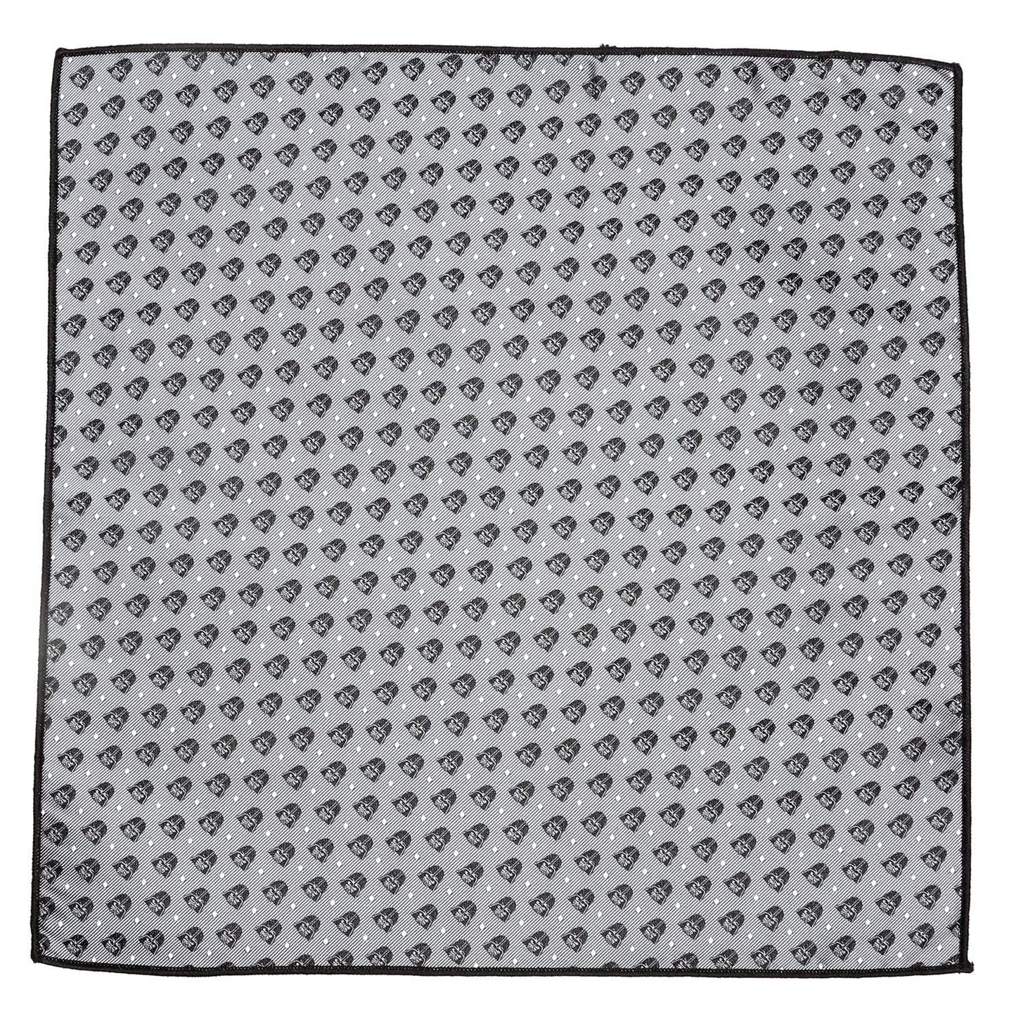 Star Wars Darth Vader Gray Polka Dot Pocket Square - Cufflinks.com - Flyclothing LLC