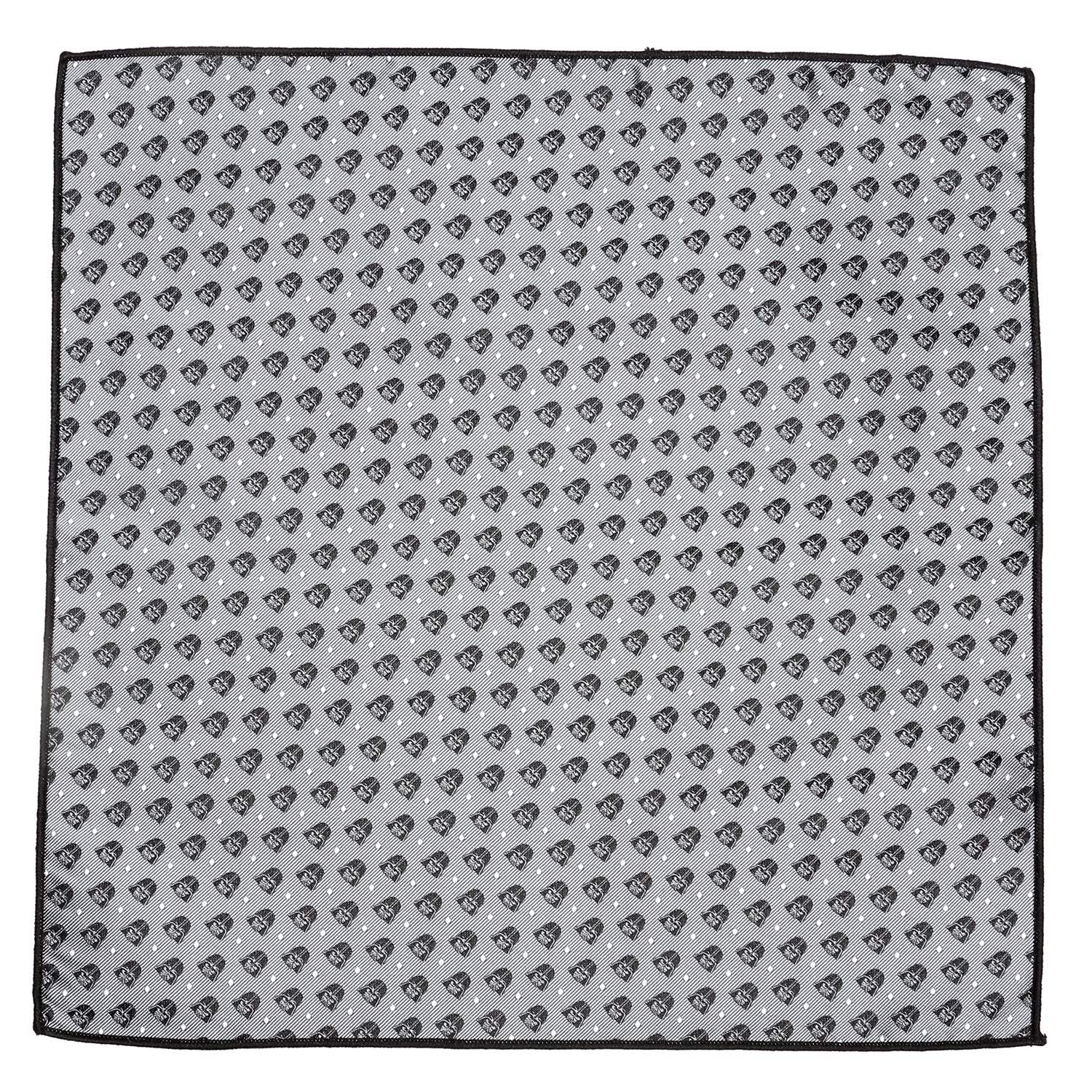 Star Wars Darth Vader Gray Polka Dot Pocket Square - Cufflinks.com - Flyclothing LLC