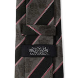 Star Wars Darth Vader Black and Gray Striped Tie - Cufflinks.com - Flyclothing LLC