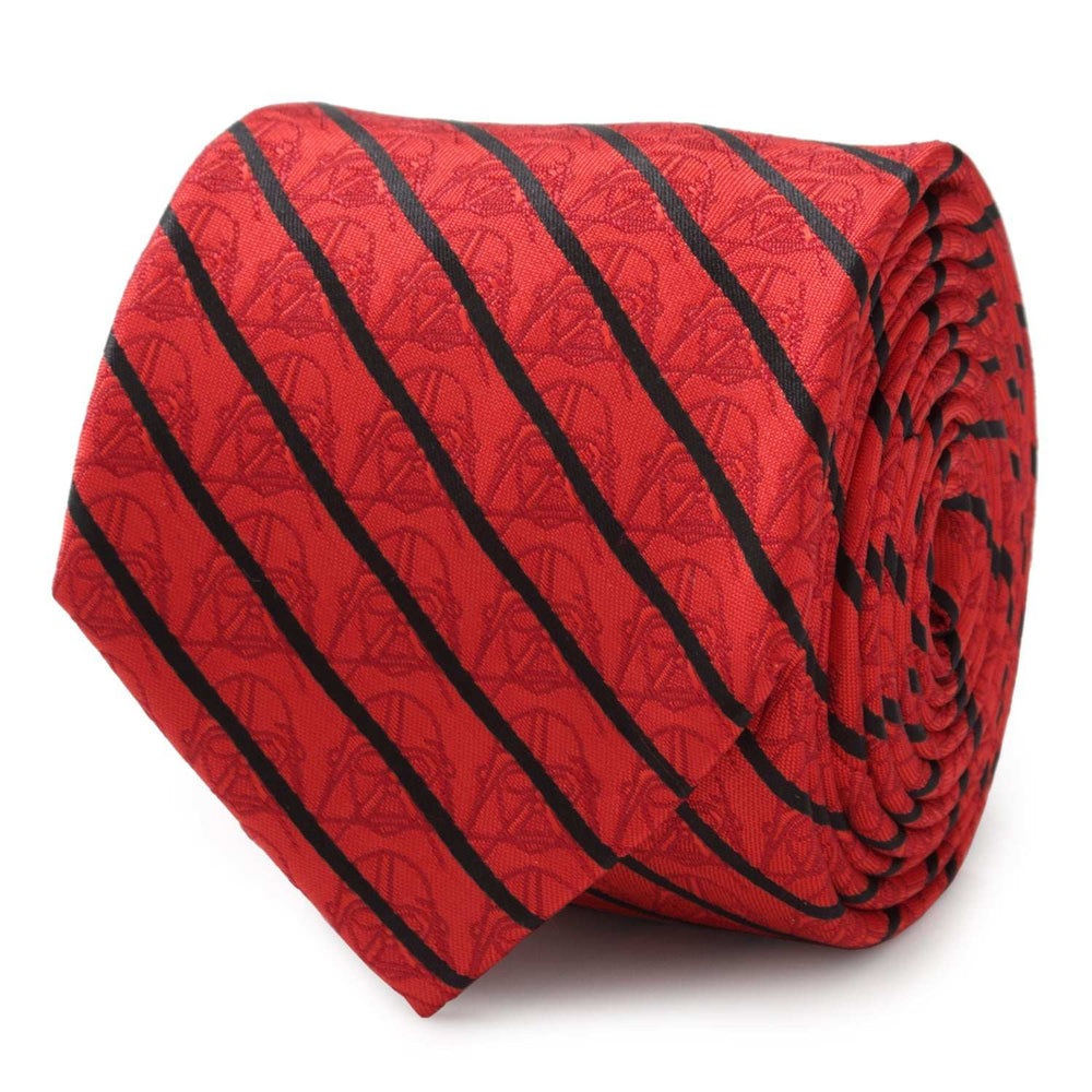 Star Wars Darth Vader Red and Black Striped Tie - Cufflinks.com - Flyclothing LLC