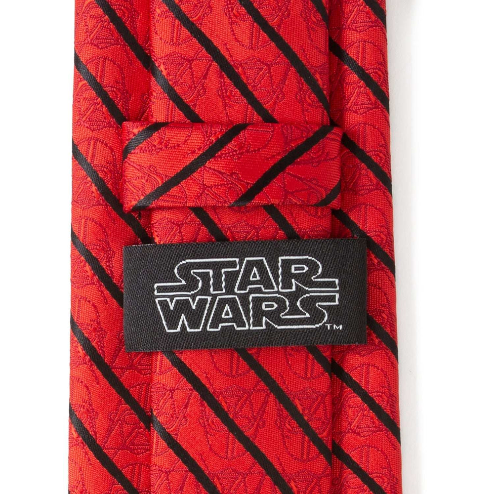 Star Wars Darth Vader Red and Black Striped Tie - Cufflinks.com - Flyclothing LLC