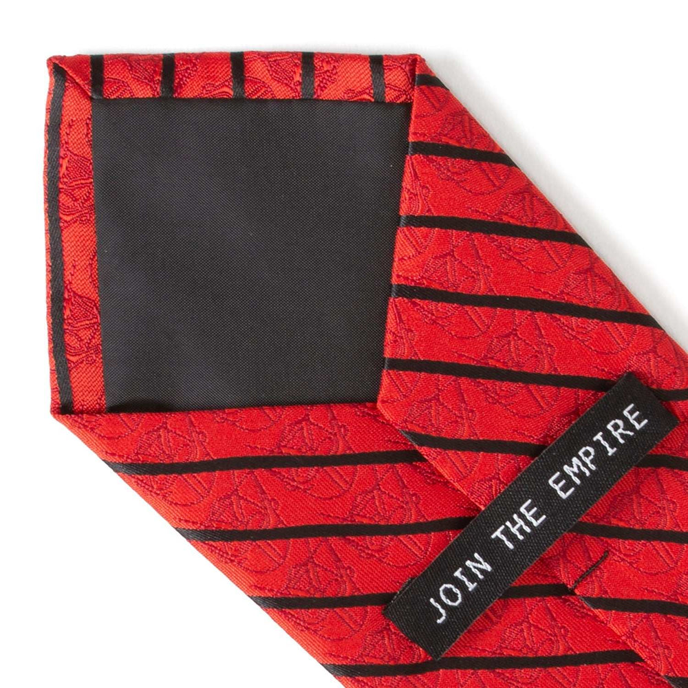 Star Wars Darth Vader Red and Black Striped Tie - Cufflinks.com - Flyclothing LLC