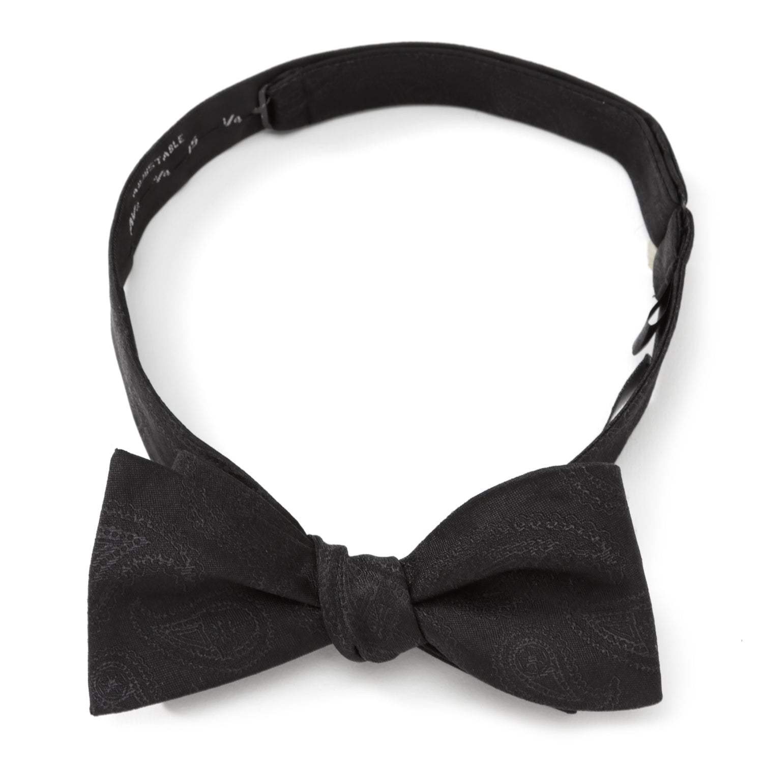 Star Wars Darth Vader Black Paisley Bow Tie - Cufflinks.com - Flyclothing LLC