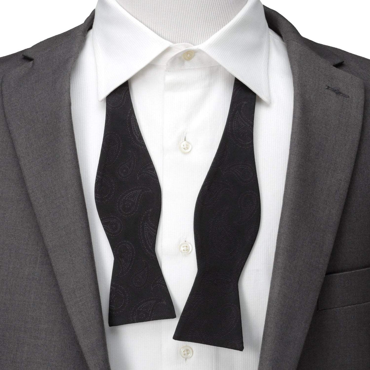 Star Wars Darth Vader Black Paisley Bow Tie - Cufflinks.com - Flyclothing LLC