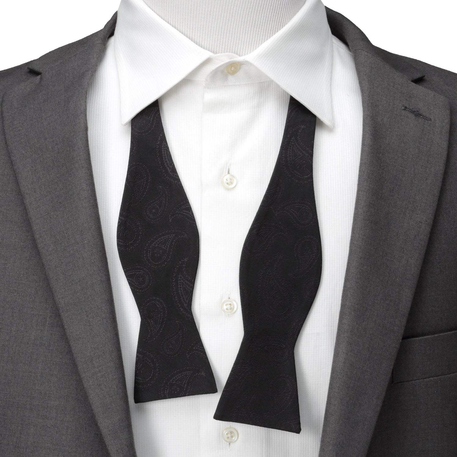 Star Wars Darth Vader Black Paisley Bow Tie - Cufflinks.com - Flyclothing LLC