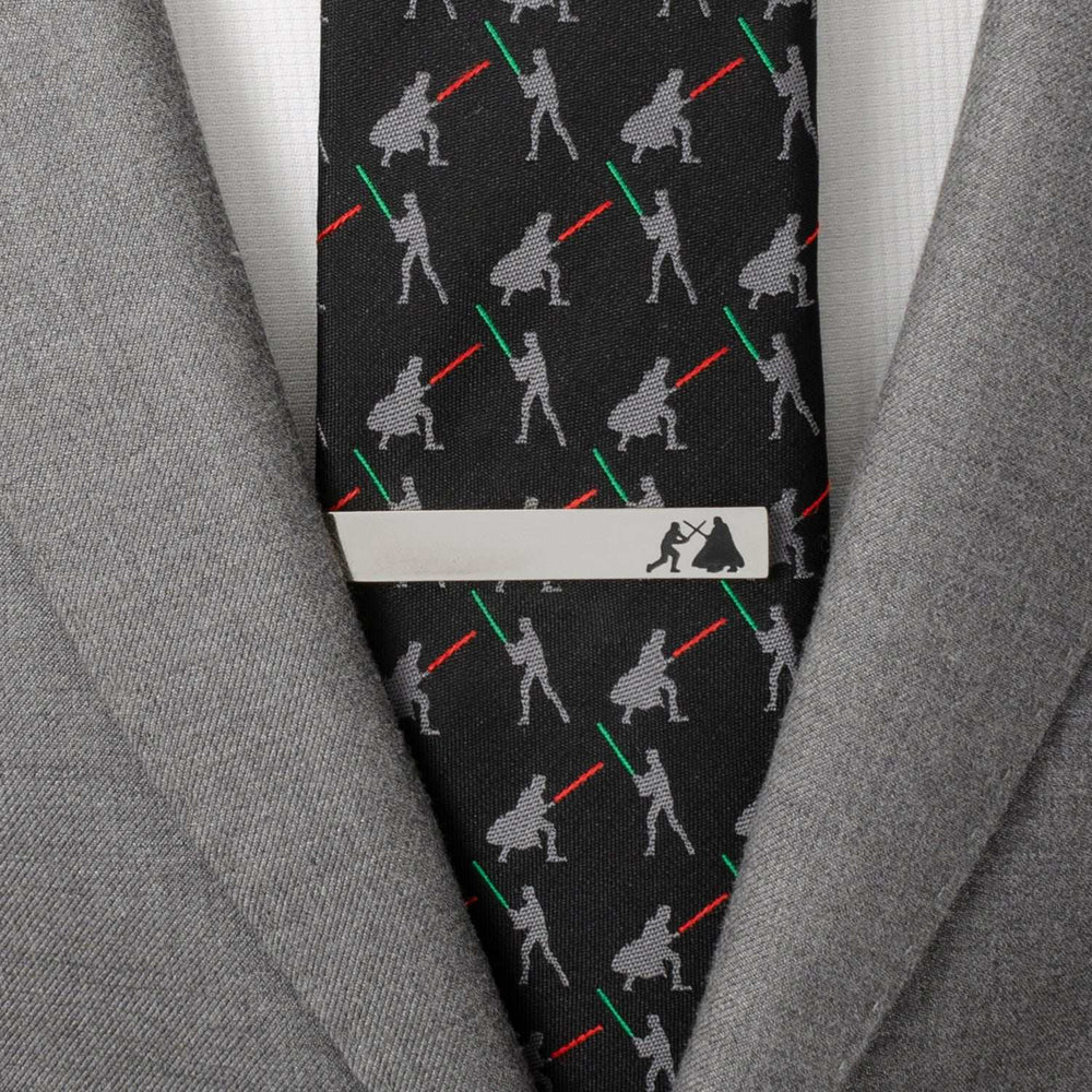 Star Wars Darth Vader and Luke Skywalker LIGHTSABER Battle Tie Bar - Cufflinks.com - Flyclothing LLC