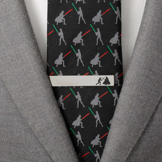 Star Wars Darth Vader and Luke Skywalker LIGHTSABER Battle Tie Bar - Cufflinks.com - Flyclothing LLC
