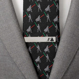 Star Wars Darth Vader and Luke Skywalker LIGHTSABER Battle Tie Bar - Cufflinks.com - Flyclothing LLC