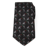Star Wars Darth Vader and Luke Skywalker LIGHTSABER Battle Black Tie