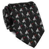 Star Wars Darth Vader and Luke Skywalker LIGHTSABER Battle Black Tie