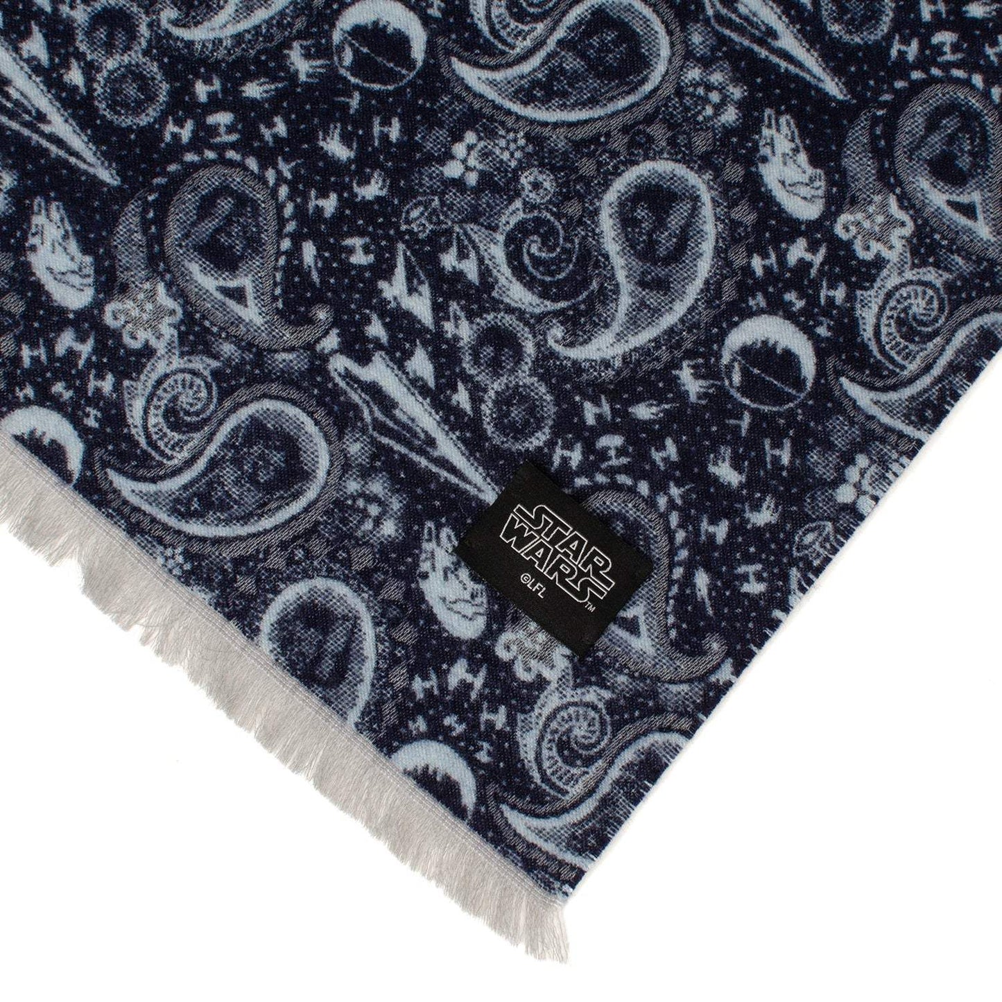Star Wars Darth Vader Blue and Gray Paisley Scarf - Cufflinks.com - Flyclothing LLC