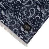 Star Wars Darth Vader Blue and Gray Paisley Scarf