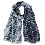 Star Wars Darth Vader Blue and Gray Paisley Scarf - Cufflinks.com - Flyclothing LLC