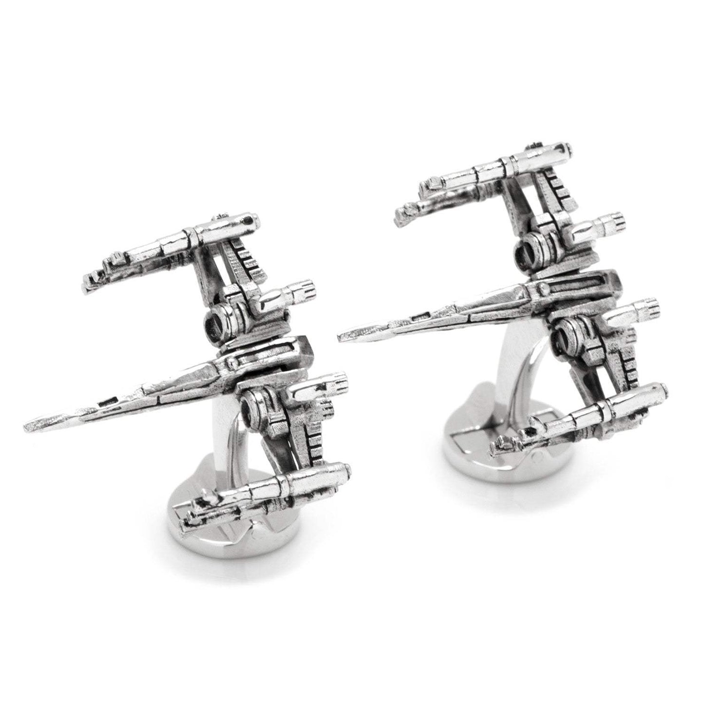 Star Wars X-Wing 3D Cufflinks - Cufflinks.com - Flyclothing LLC