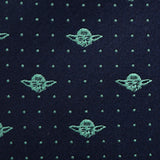 Star Wars Yoda Dotted Navy Tie - Cufflinks.com - Flyclothing LLC