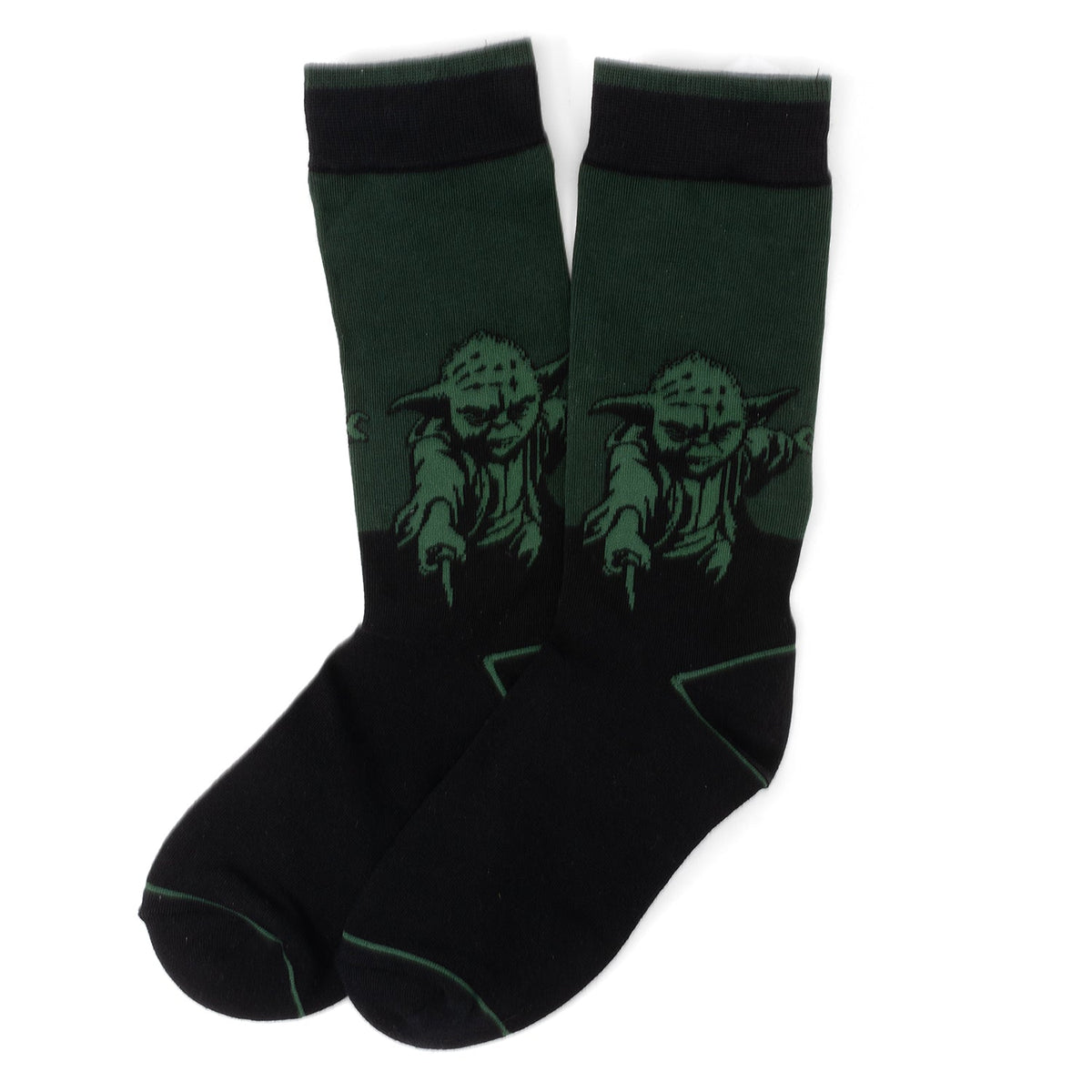 Star Wars Yoda Green Dress Socks and Jedi Order Crest Lapel Pin Gift Set - Cufflinks.com - Flyclothing LLC