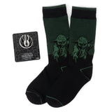 Star Wars Yoda Green Dress Socks and Jedi Order Crest Lapel Pin Gift Set - Cufflinks.com - Flyclothing LLC