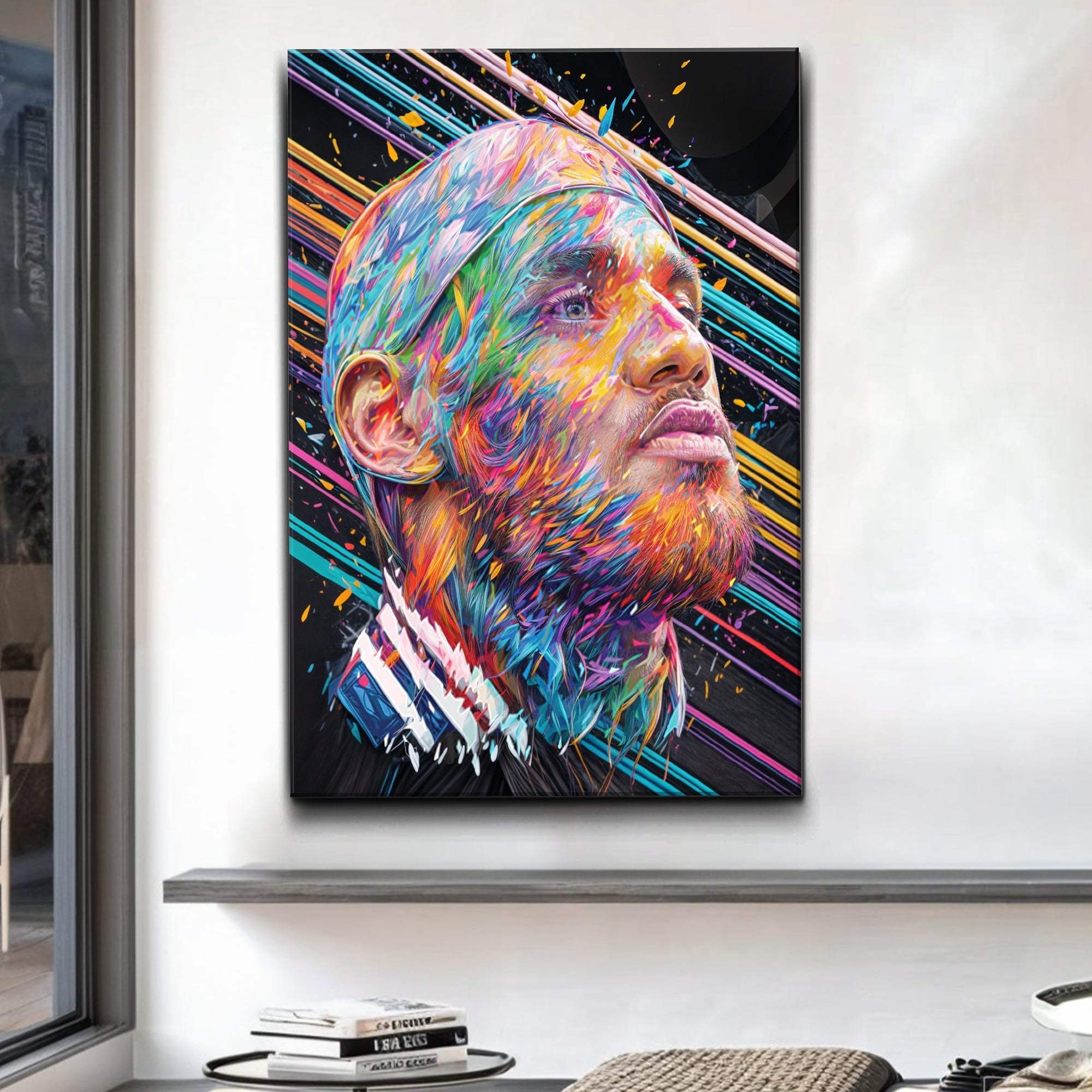 Glowing Determination - Sport Wall Art - Tailored Canvases - Flyclothing LLC