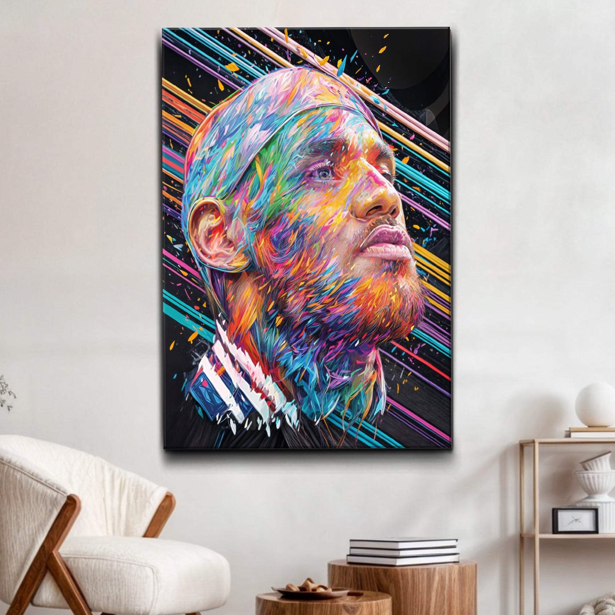 Glowing Determination - Sport Wall Art - Tailored Canvases - Flyclothing LLC