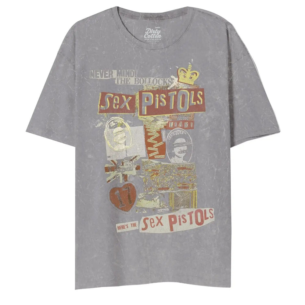 Sex Pistols Collaged Unisex T-Shirt - Sex Pistols